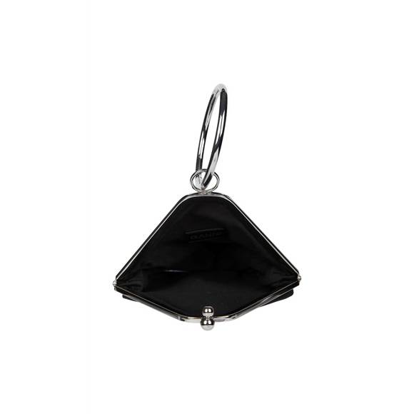 NEW GANNI diamond bangle clutch in black - Picture 2 of 3